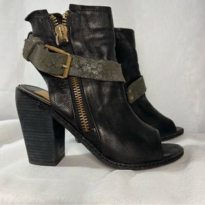 Dolce Vita: North- Black open toe bootie size 8.5